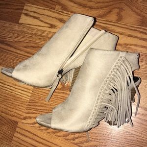 Fridge Open-Toed Booties